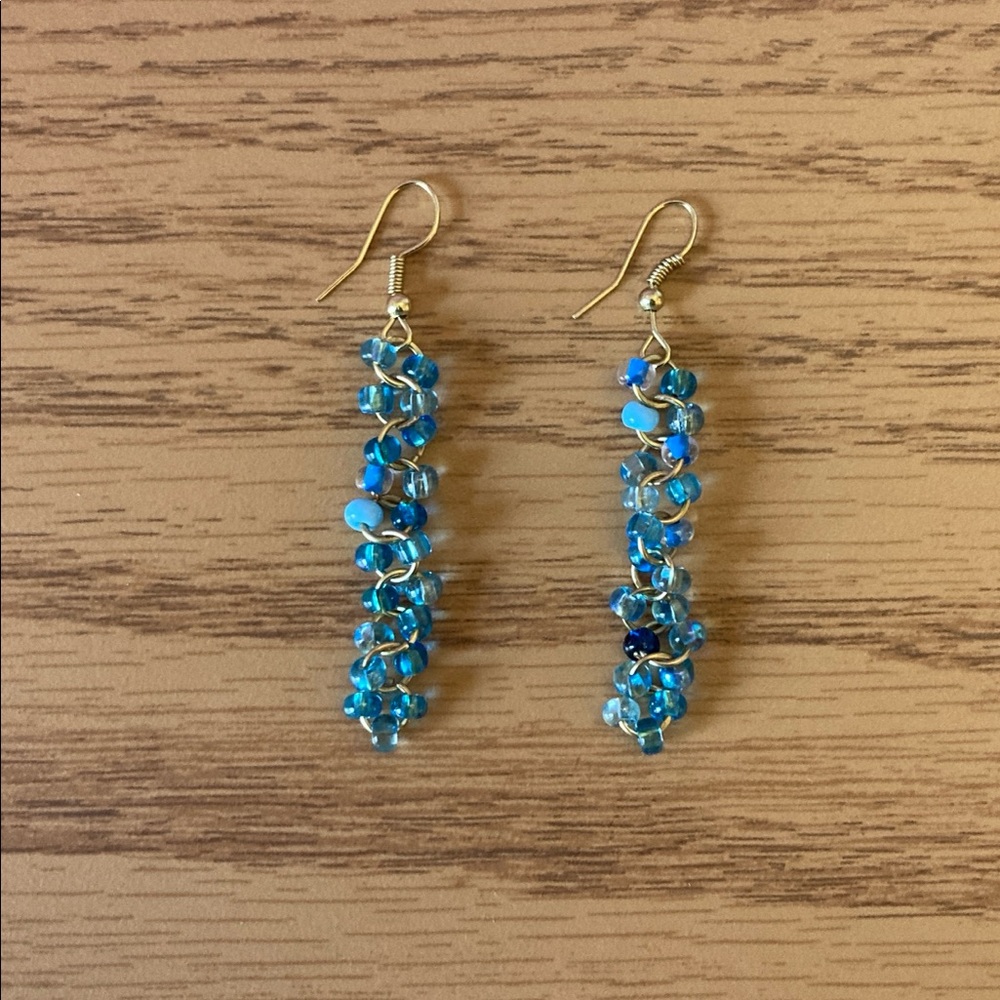 Handmade Glass Bead Earrings